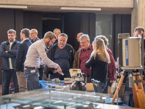 Strahlenschutz-Stand Tag der offenen Tür 2019