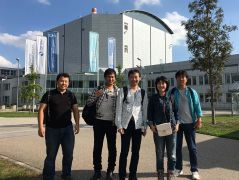 Japanisches Forscherteam am FRM II 4x3