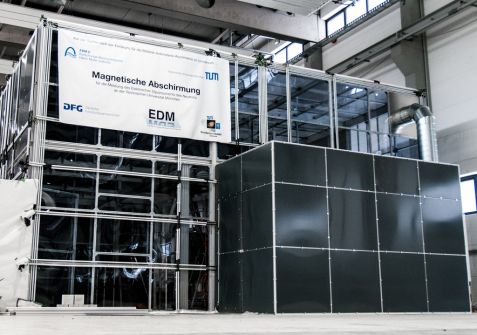 EDM Magnetische Abschirmung