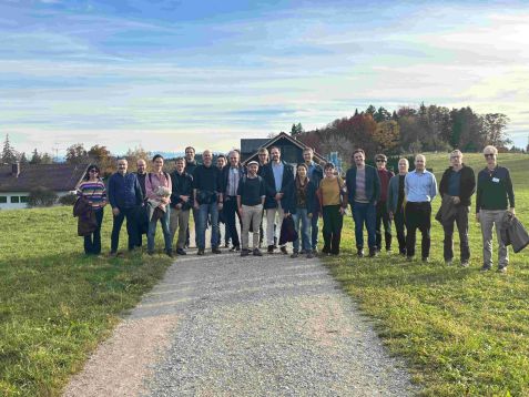 Gruppenfoto Wanderung Andechs