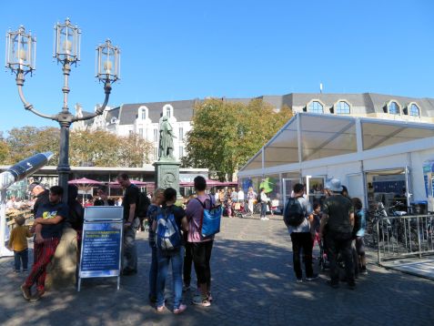 Ausstellung am Münsterplatz