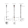 Sample sticks for CCR 9-11