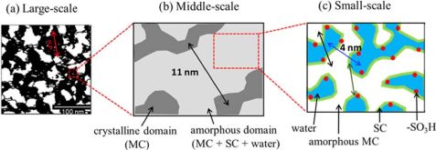 Nafione membrane