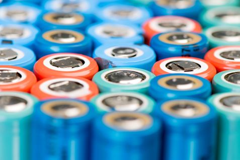 Colorful batteries