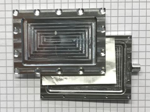 Sample of organic solar cell