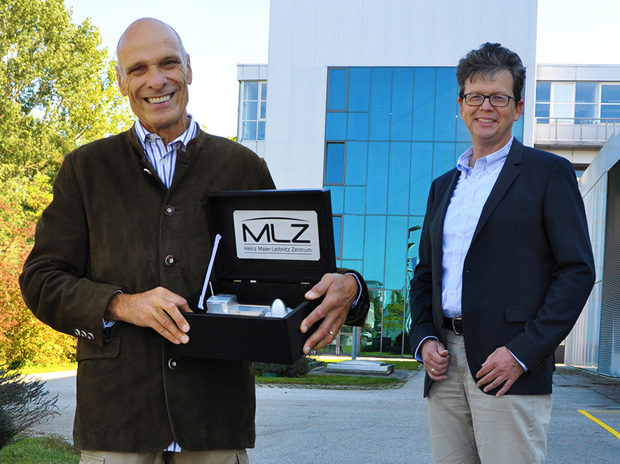 MLZ Prize for Peter Böni, creator of five instruments