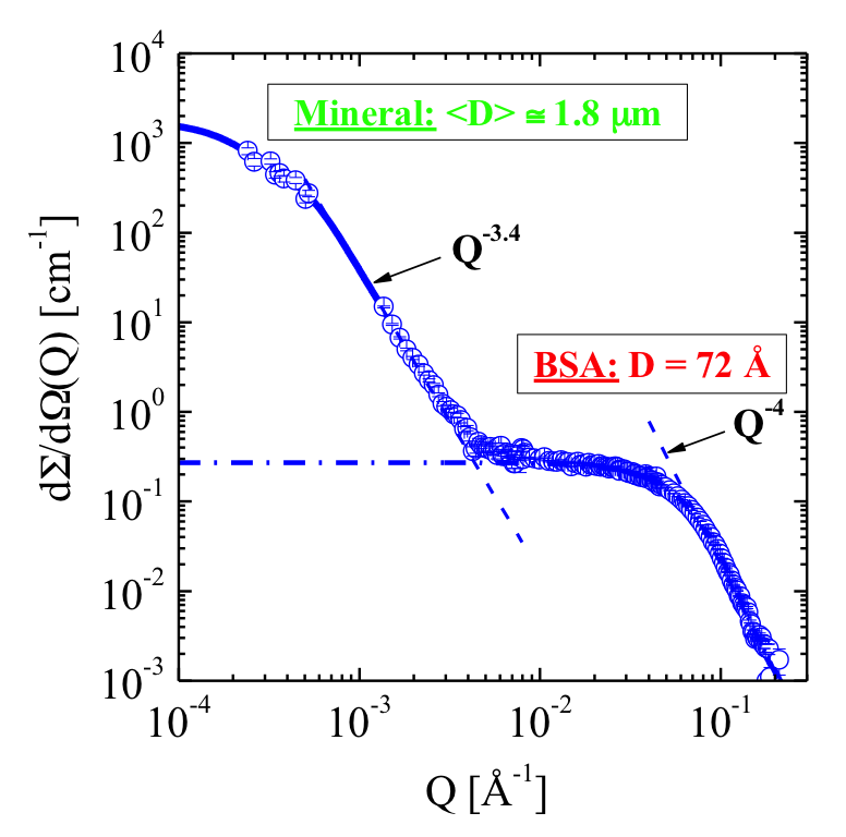 fig2: Effect of proteins on calcium mineralization in solutions associated with wastewater desalination