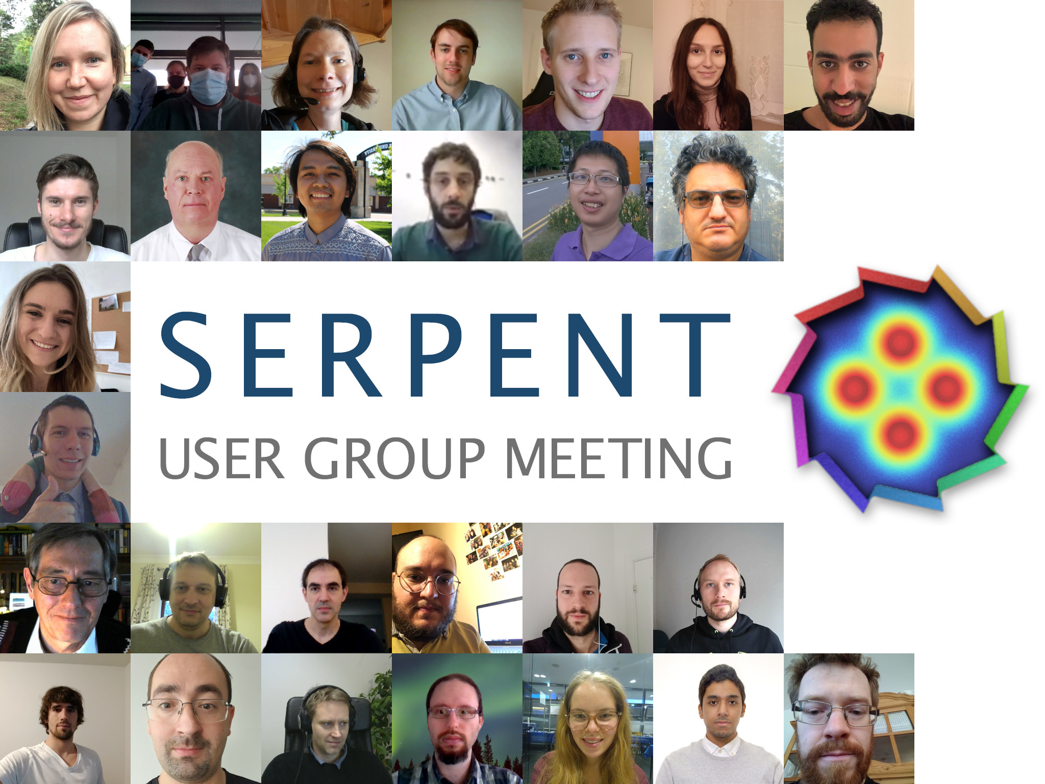 174 participants at the Serpent User Group Meeting