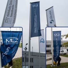 MLZ zeigt Flagge